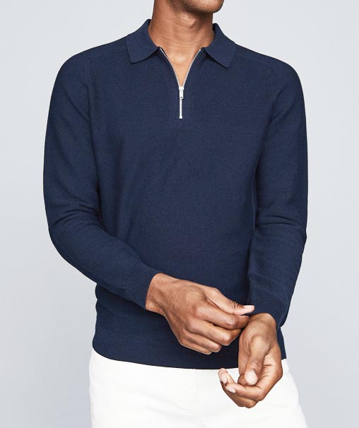 Zip Neck Polos manufacturer